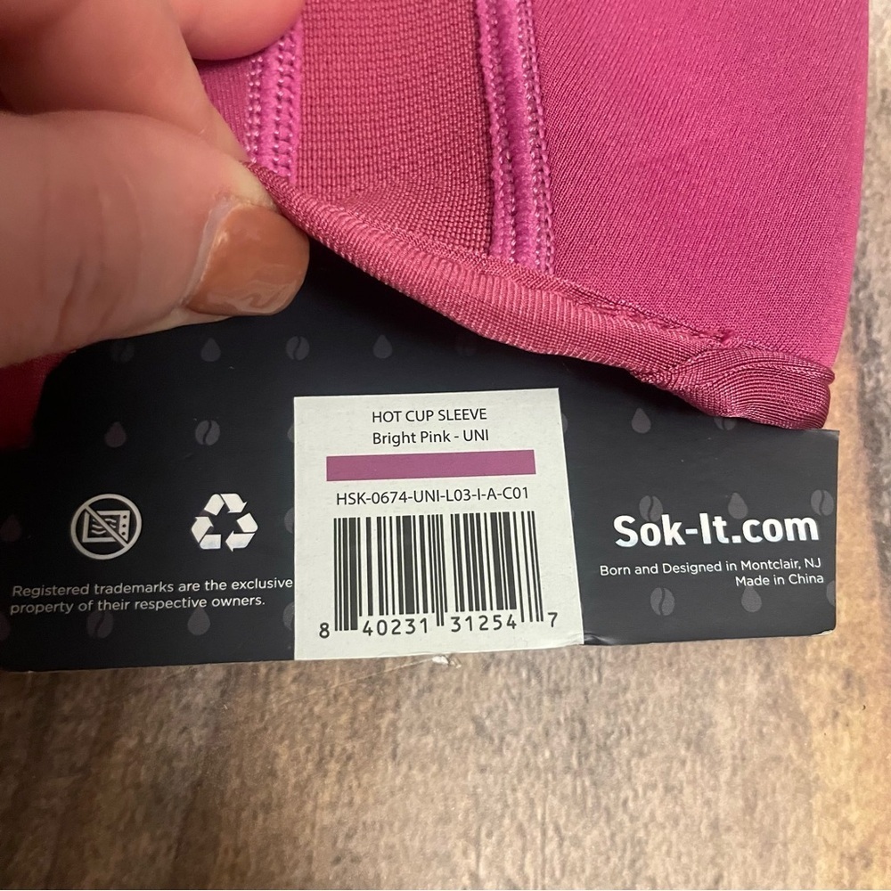 Sok It Hot Beverage Cup Holder NWT - Picture 3 of 3